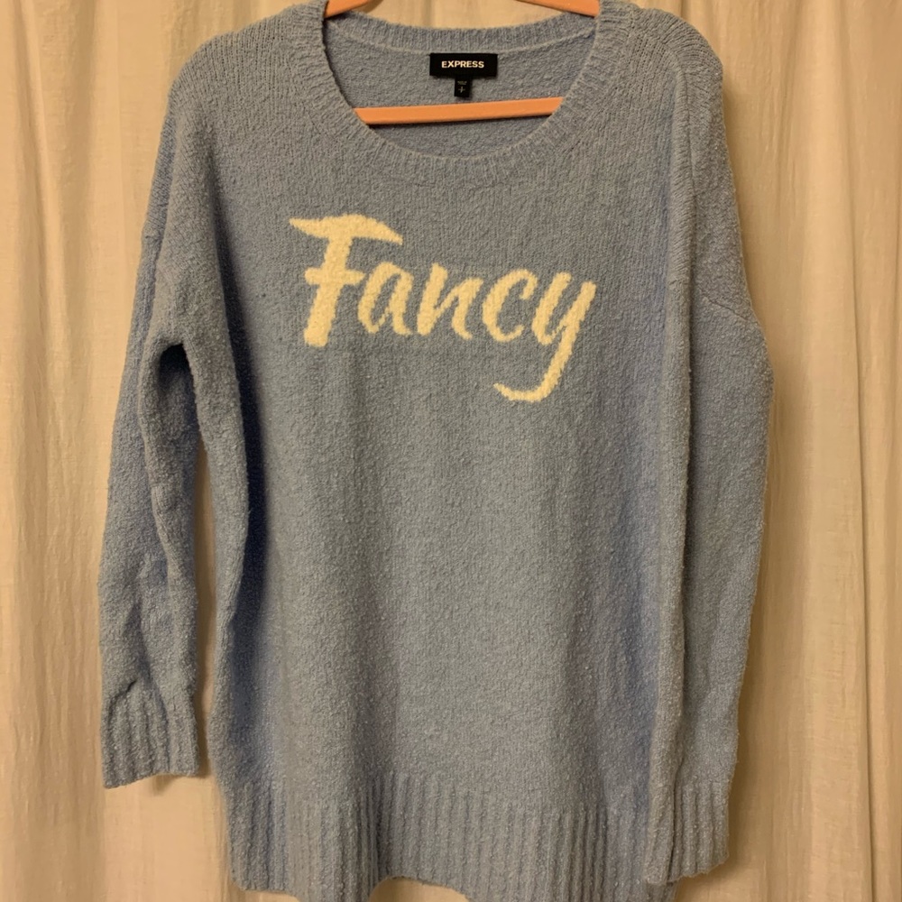 Express "Fancy" Pullover Sweater